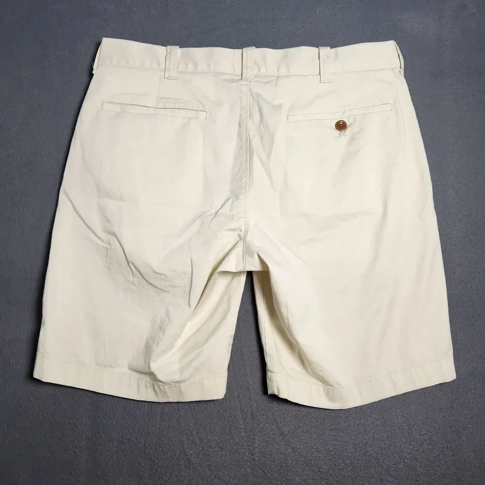 J. Crew Men 32 Cream 9
